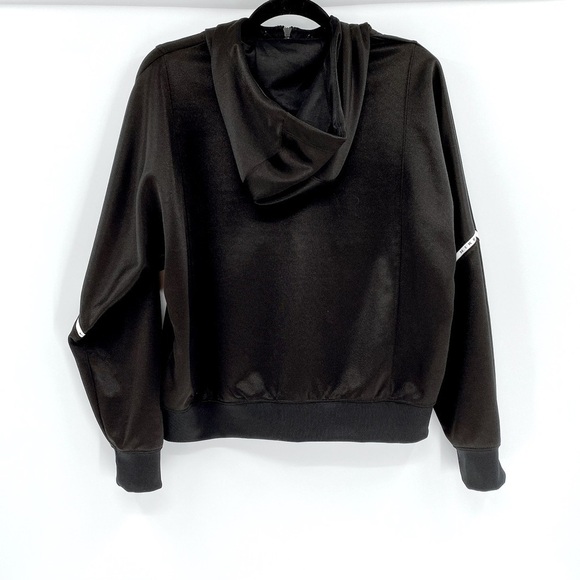 Nike Black/White Hooded Full-Zip Running Jacket S - Picture 4 of 14